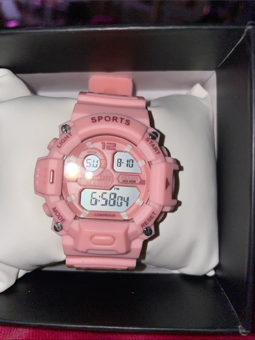 Ativa Pink Digital Sports Watch